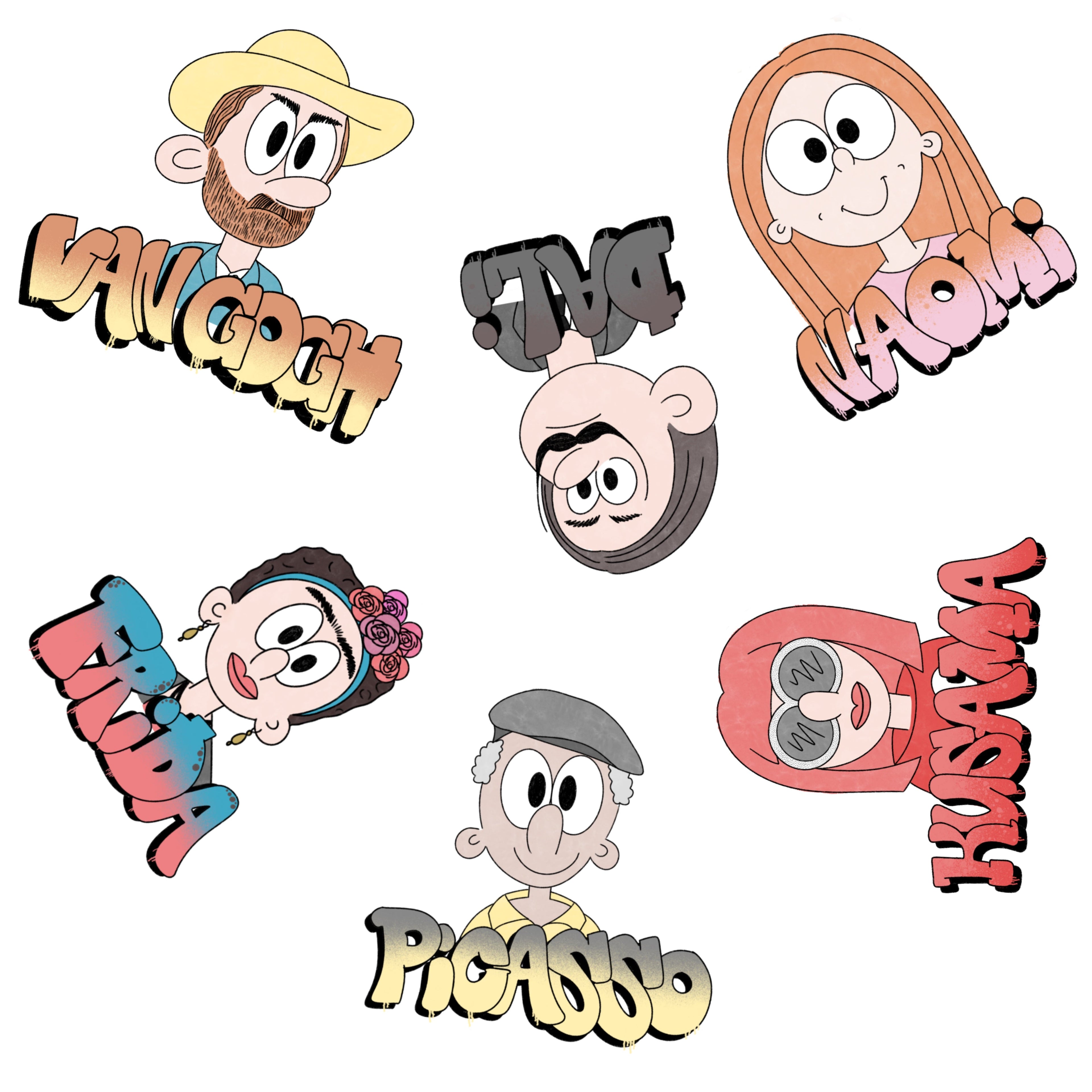 naomi's little artists.