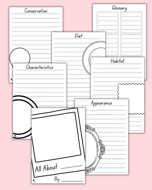 Animal Information Text Booklet