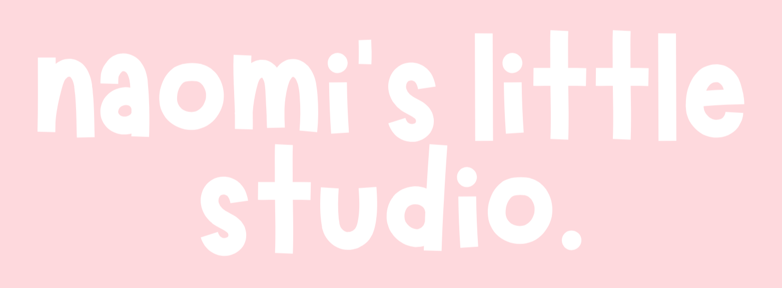 naomi's little studio.