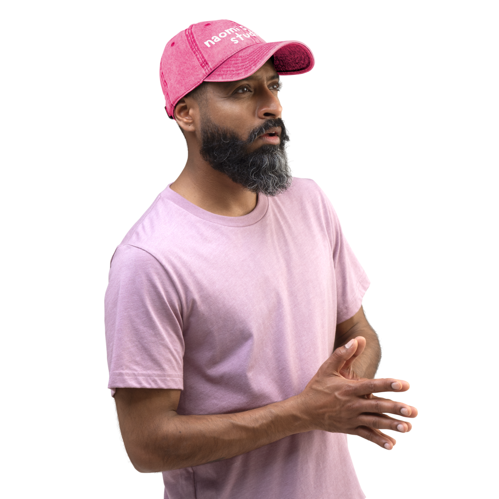 naomi's little studio. dad cap.