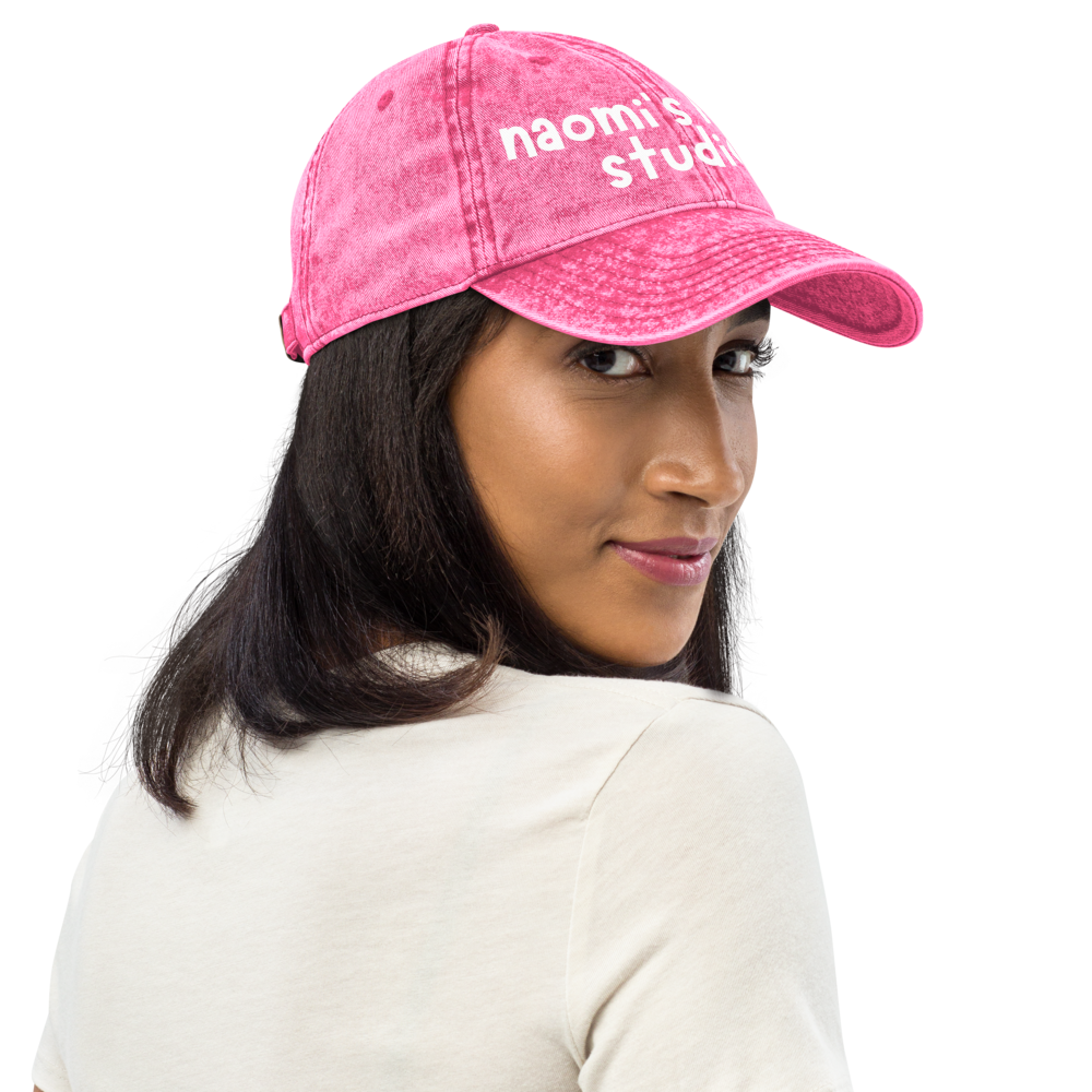 naomi's little studio. dad cap.