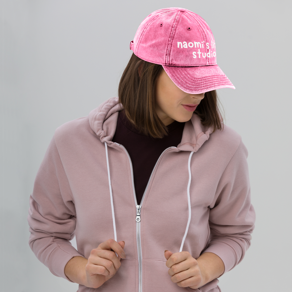 naomi's little studio. dad cap.